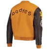 Alternative view of San Diego Padres Classic Wool & Leather Varsity Jacket