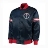 Washington Wizards The Power Forward Starter Satin Varsity Jacket