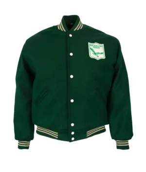 Philadelphia Eagles Letterman 1960 Authentic Green Wool Varsity Jacket