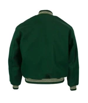 Alternative view of Philadelphia Eagles Letterman 1960 Authentic Green Wool Varsity Jacket