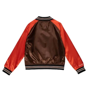 Alternative view of Women's Cooperstown Heavyweight 2.0 Cleveland Browns Varsity Jacket