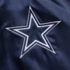 2.0 Dallas Cowboys Team Legacy Women's Blue Varsity Jacket - Image 2