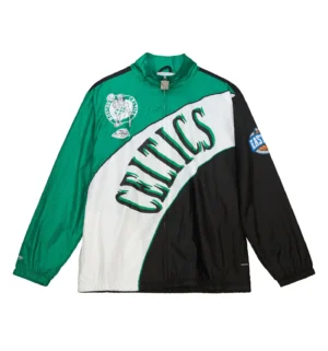 Boston Celtics Arched Retro Lined Windbreaker jacket