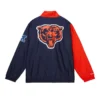 Chicago Bears Arched Retro Lined Windbreaker Jacket - Image 2