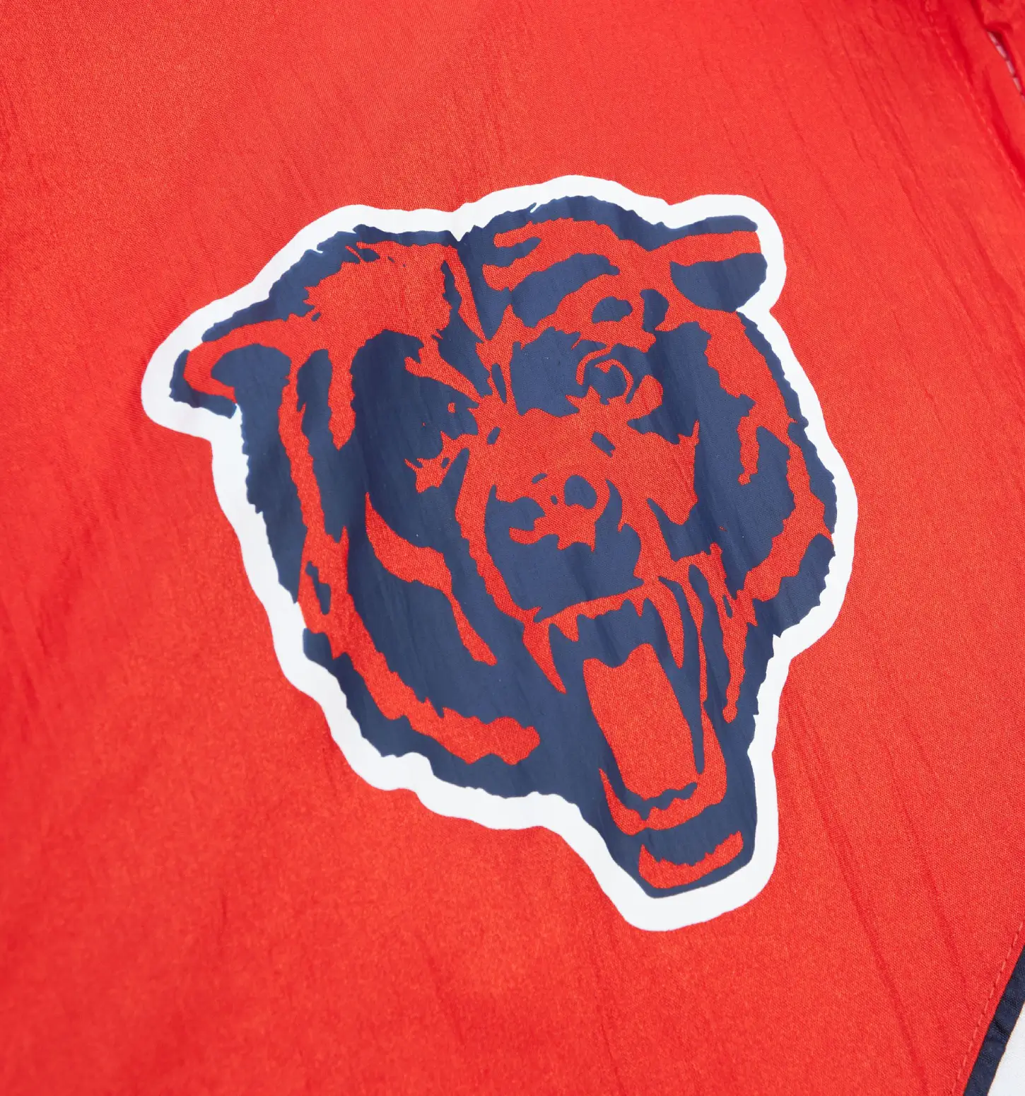 Chicago Bears Arched Retro Lined Windbreaker Jacket - Image 3