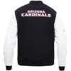 Arizona Cardinals Classic Rib Wool & Leather Varsity Jacket - Image 2