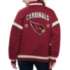 Arizona Cardinals Starter Cardinal Tournament Full-Snap Satin Varsity Jacket - Image 2