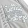 Authentic Team Legacy Dallas Cowboys 1967 Off White Varsity Jacket - Image 3