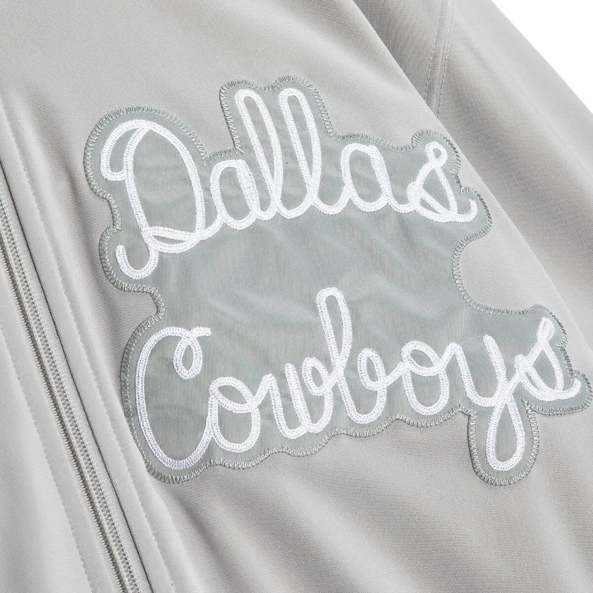Authentic Team Legacy Dallas Cowboys 1967 Off White Varsity Jacket - Image 3