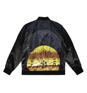 Alternative view of Big Face 4.0 Lightweight Raglan Satin Jacket Boston Celtics