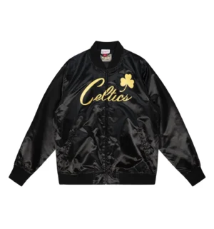 Big Face 4.0 Lightweight Raglan Satin Jacket Boston Celtics