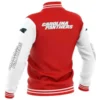Carolina Panthers Vintage Bomber Football Team Players Satin Varsity Jacket - Image 2