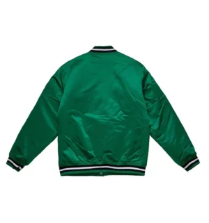 Alternative view of Champ City Satin Team Legacy Jacket Boston Celtics
