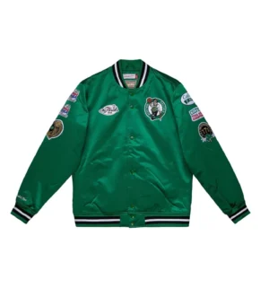 Champ City Satin Team Legacy Jacket Boston Celtics