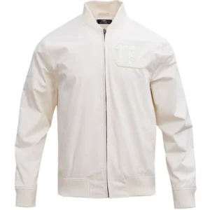 Cincinnati Bengals Neutral Football Team Players Satin Varsity Zipper Jacket