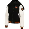 Cincinnati Bengals Sailor Full-Snap Hooded Varsity Jacket