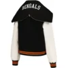 Cincinnati Bengals Sailor Full-Snap Hooded Varsity Jacket - Image 3