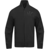 Cincinnati Bengals Neutral Black Satin Varsity Zipper Jacket