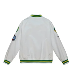 Alternative view of City Collection Lightweight Satin Jacket Boston Celtics