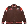 Cooperstown Heavyweight Cleveland Browns Brown Varsity Jacket