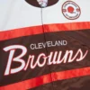 Cleveland Browns Special Script Brown & White Jacket - Image 3