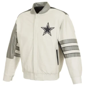 Dallas Cowboys Full Leather 2.0 Bomber Varsity Leather Jacket