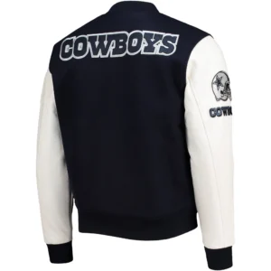 Dallas Cowboys Classic Wool & Leather Varsity Jacket