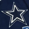 Dallas Cowboys Team Legacy Blue & Black Varsity Jacket - Image 4