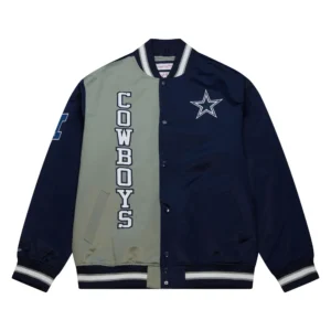 Dallas Cowboys Team OG 2.0 Lightweight Blue Varsity Jacket