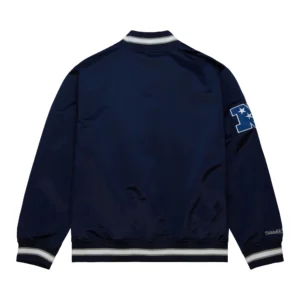 Alternative view of Dallas Cowboys Team OG 2.0 Lightweight Blue Varsity Jacket