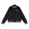 Dallas Cowboys Team Legacy Women's Raglan Black Varsity Jacket