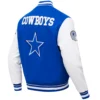 Dallas Cowboys Mashup Wool & Leather Varsity Jacket - Image 3