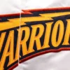 Golden State Warriors Throwback Wordmark Raglan Satin Jacket