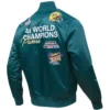 Green Bay Packers Championship Team players Satin Varsity Jacket - Image 2