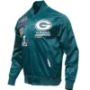 Green Bay Packers Championship Team players Satin Varsity Jacket