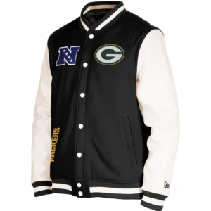 Green Bay Packers 3rd Down 2.0 Classic Rib Wool & Leather Varsity Jacket