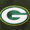 Green Bay Packers Classic Full-Zip Wool/Leather Varsity Jacket - Image 3