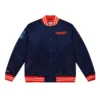 Cooperstown Heavyweight Satin Black Jacket Chicago Bears