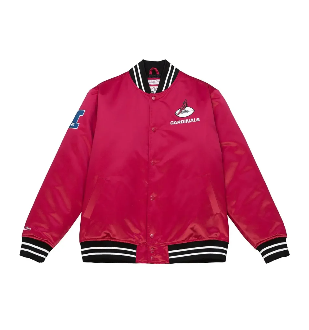 Cooperstown Heavyweight Satin Jacket Arizona Cardinals