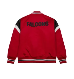 Alternative view of Cooperstown Heavyweight Satin Jacket Atlanta Falcons