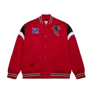 Cooperstown Heavyweight Satin Jacket Atlanta Falcons
