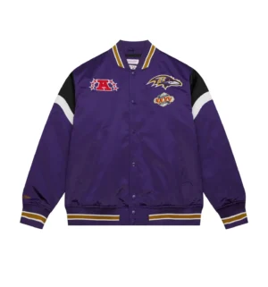 Cooperstown Heavyweight Satin Jacket Baltimore Ravens