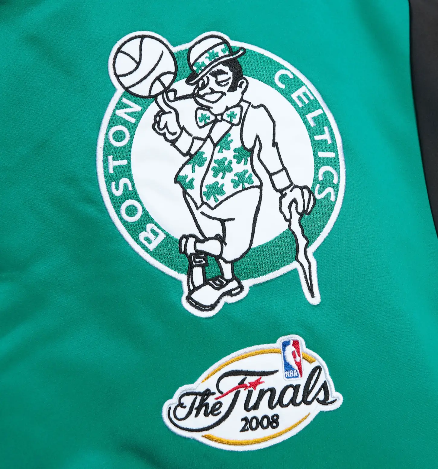 Cooperstown Heavyweight Satin Jacket Boston Celtics - Image 3