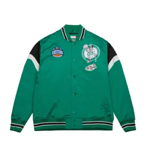 Cooperstown Heavyweight Satin Jacket Boston Celtics