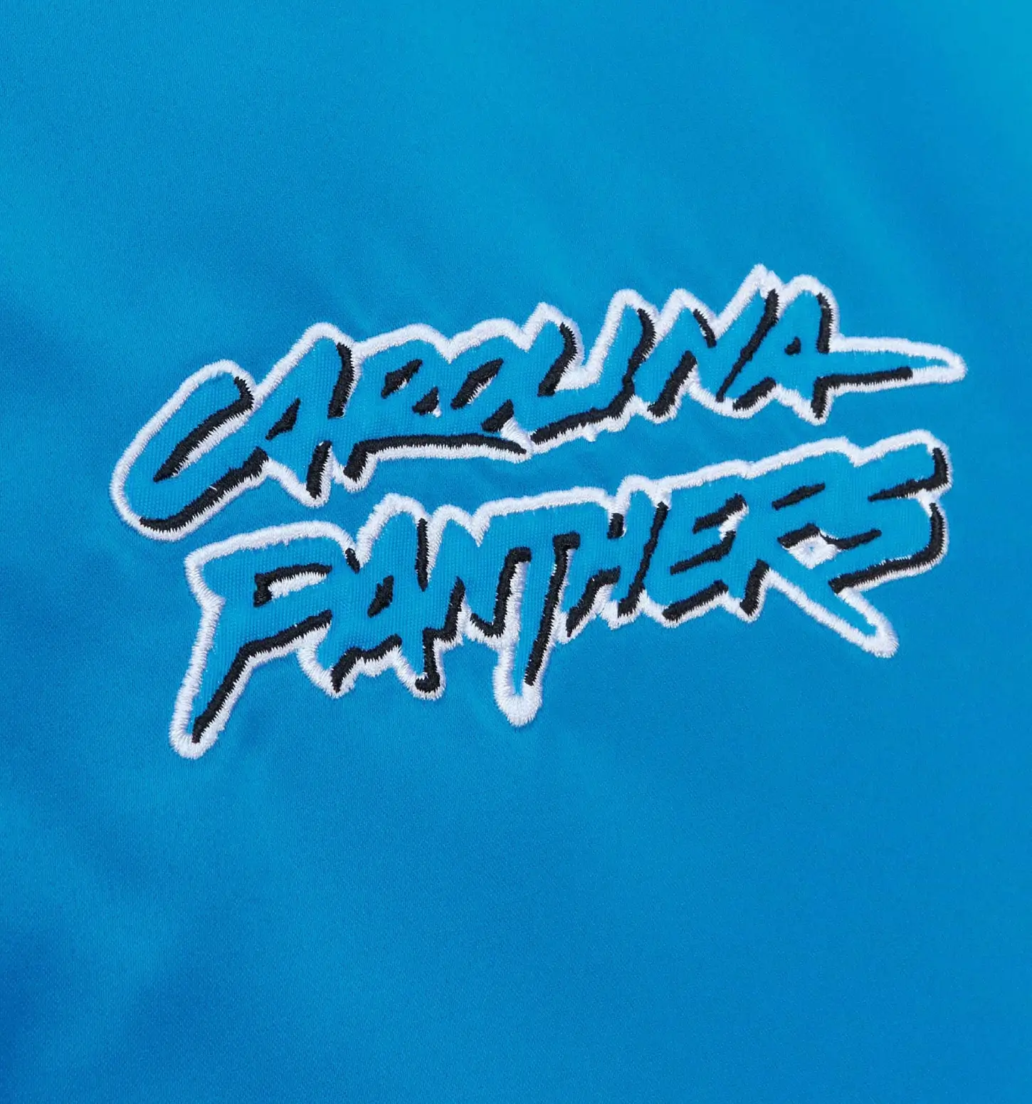 Cooperstown Heavyweight Satin Jacket Carolina Panthers - Image 3