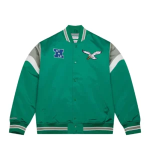 Philadelphia Eagles Cooperstown Heavyweight Satin Jacket