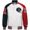 Houston Texans Limited Edition Rib Starter Satin Varsity Jacket