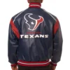 Houston Texans Football Team Players Full Leather Varsity Jacket - Image 2