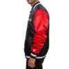 Houston Texans Bomber Football Team Players Satin Varsity Jacket Navy & Red - Image 4