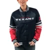 Houston Texans Navy Victory Cheer Navy Varsity Jacket - Image 2